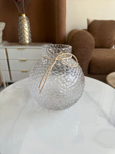 Textured Glass Vase 002