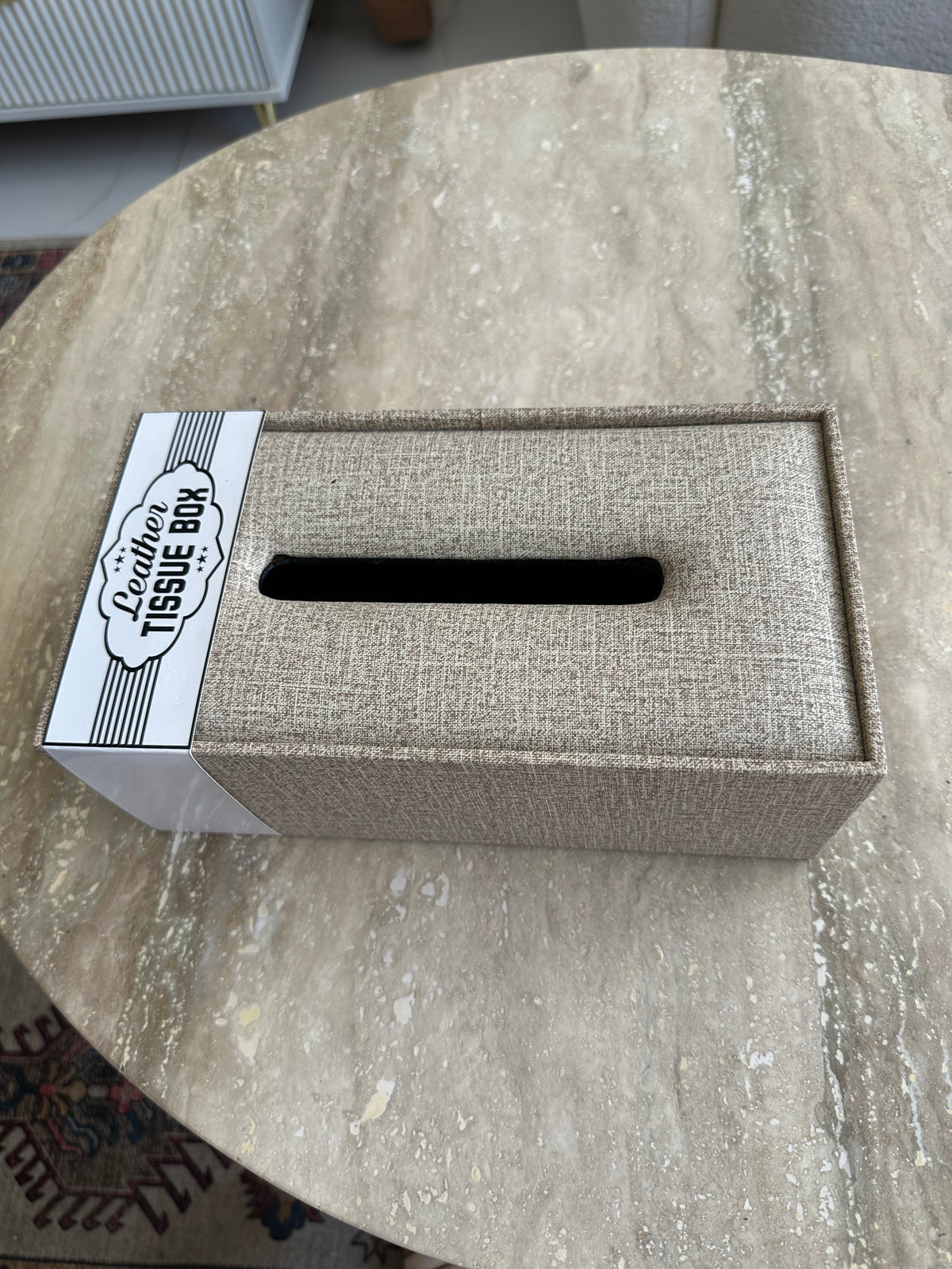 Jute Tissue box 02