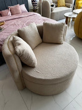 Cuddle Chair Beige Boucle