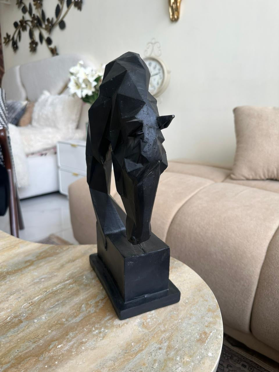 3D Horse Black
