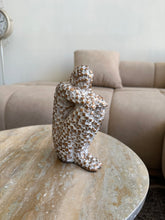 Sad Man White and Gold