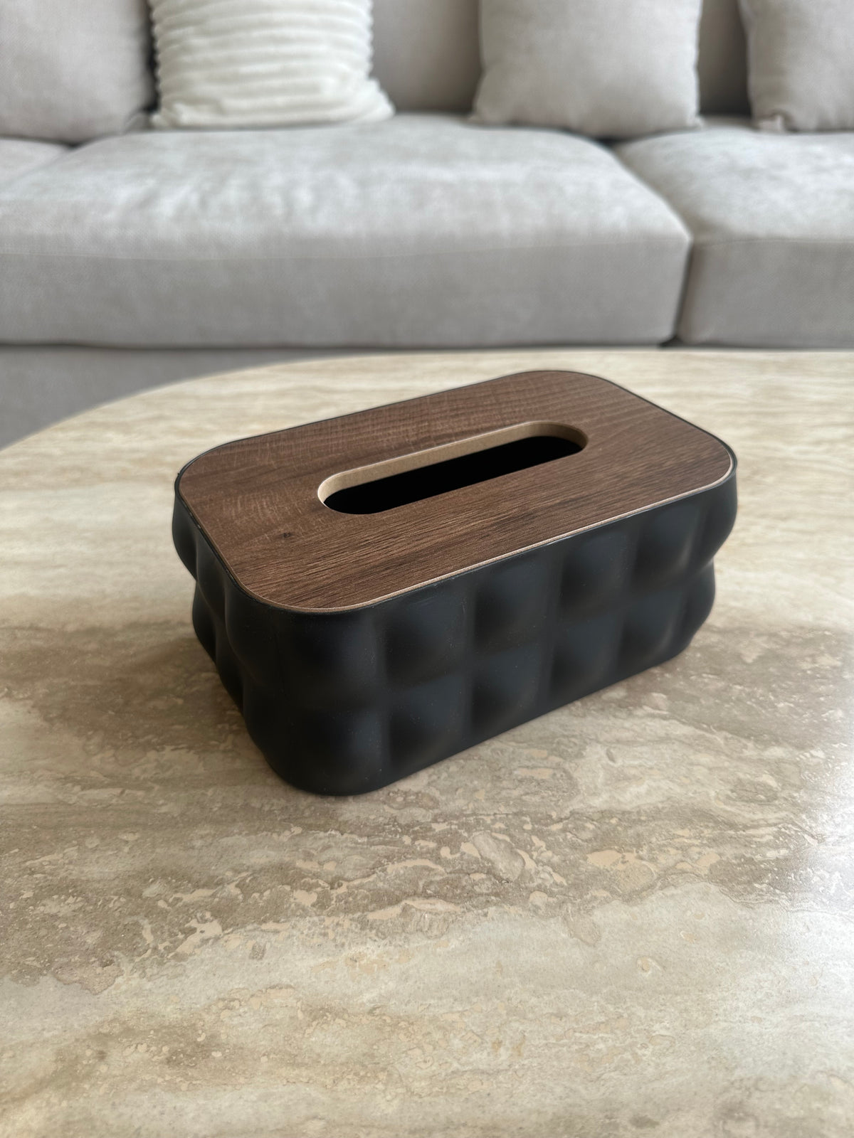 Black Illusion Tissue box SS21