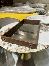 Leather Tray brown 05