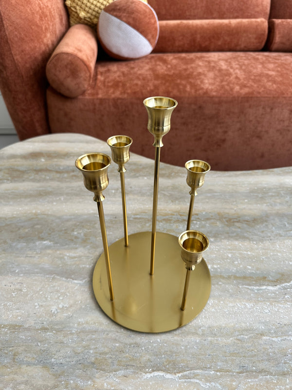 5 candle holder Center Piece 002