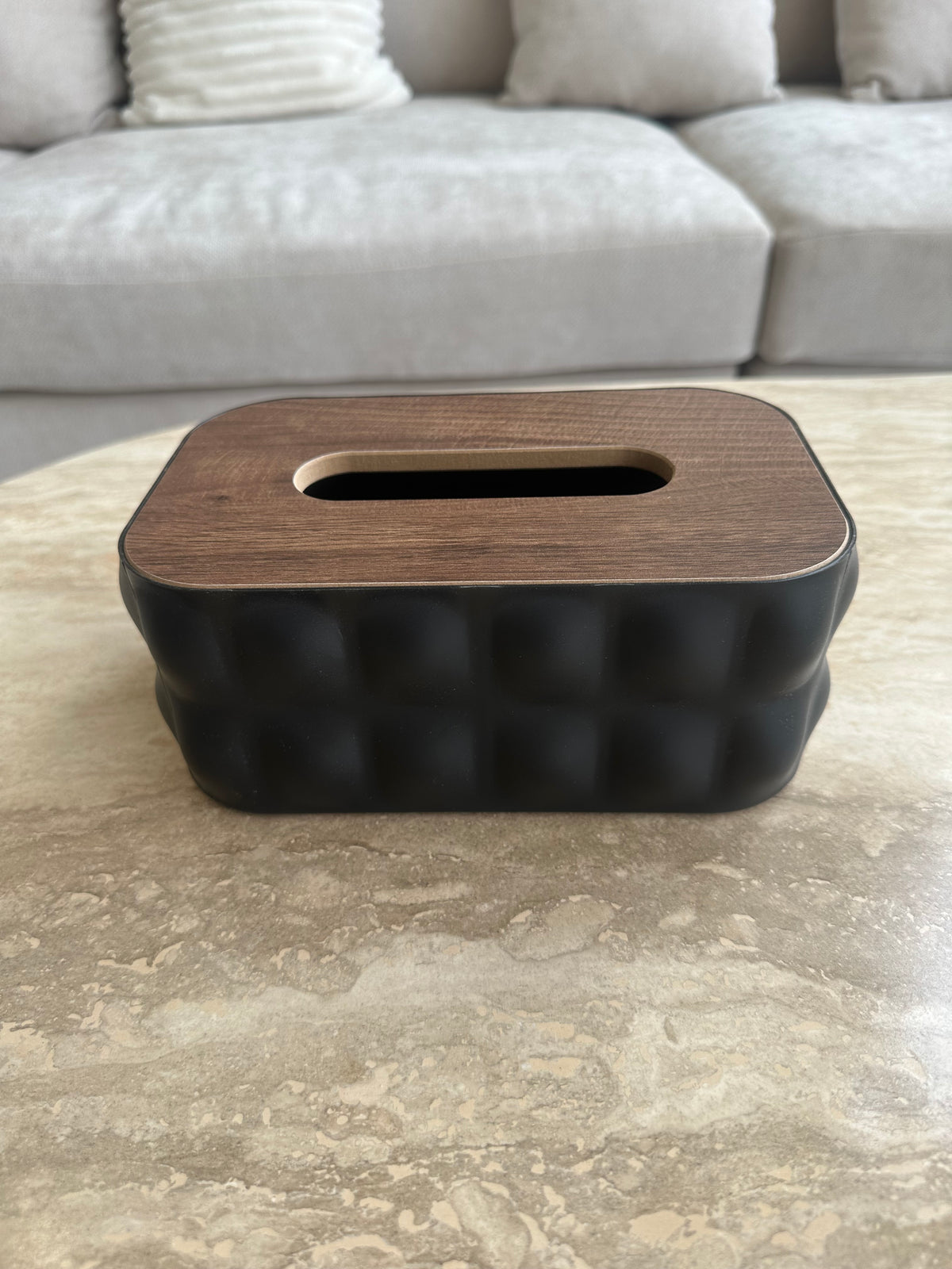 Black Illusion Tissue box SS21