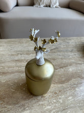 Deer Candy Jar Gold