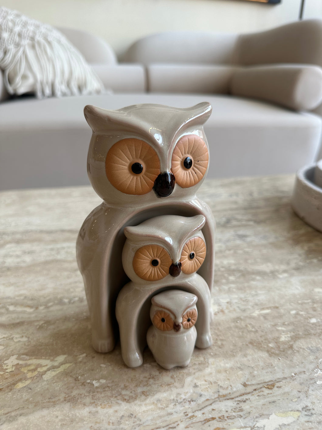 Cute Owl decor set of 3