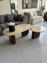 Travertine Dune Table Set (delivery only in Lahore)
