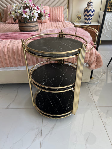 Round Tea Trolley