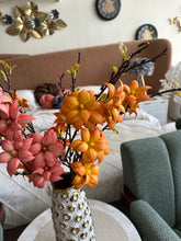 Mangnolia Artificial flower Orange/Pink Peach