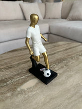 Foot baller Sculpture White