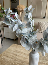 Orchids Artificial Flowers light blue 013