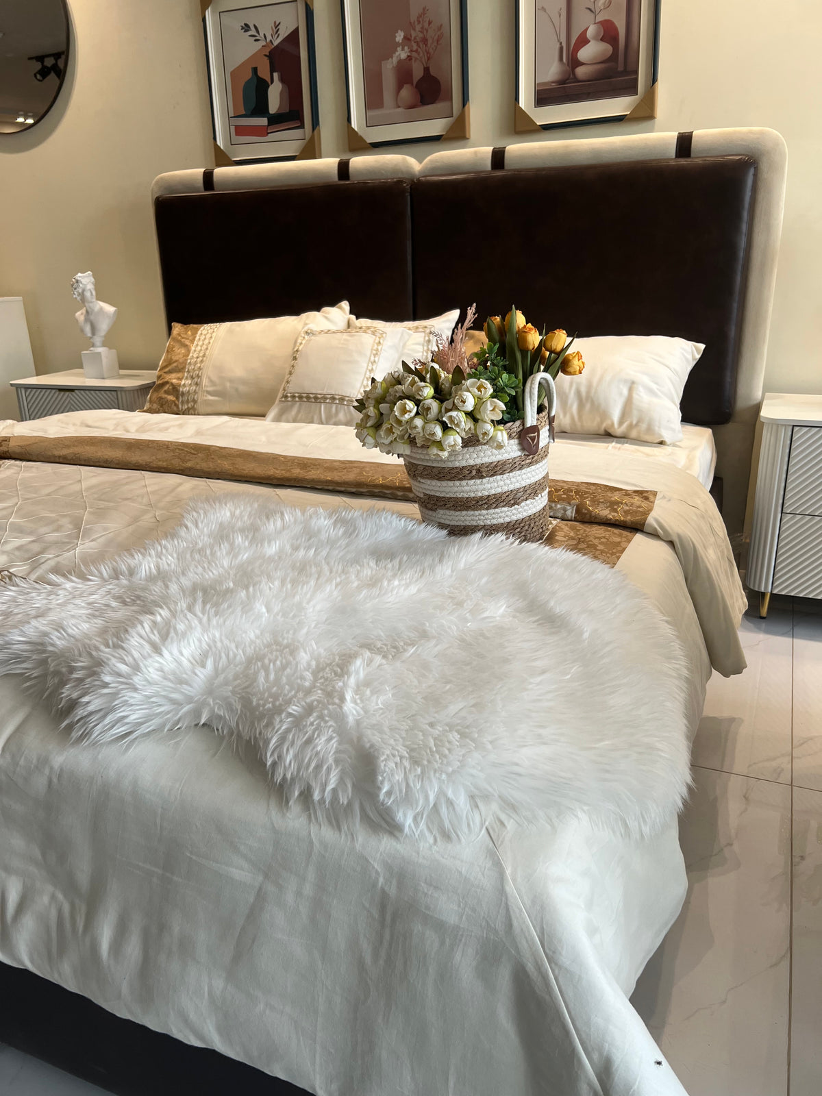 Leather Luxe Bed Set