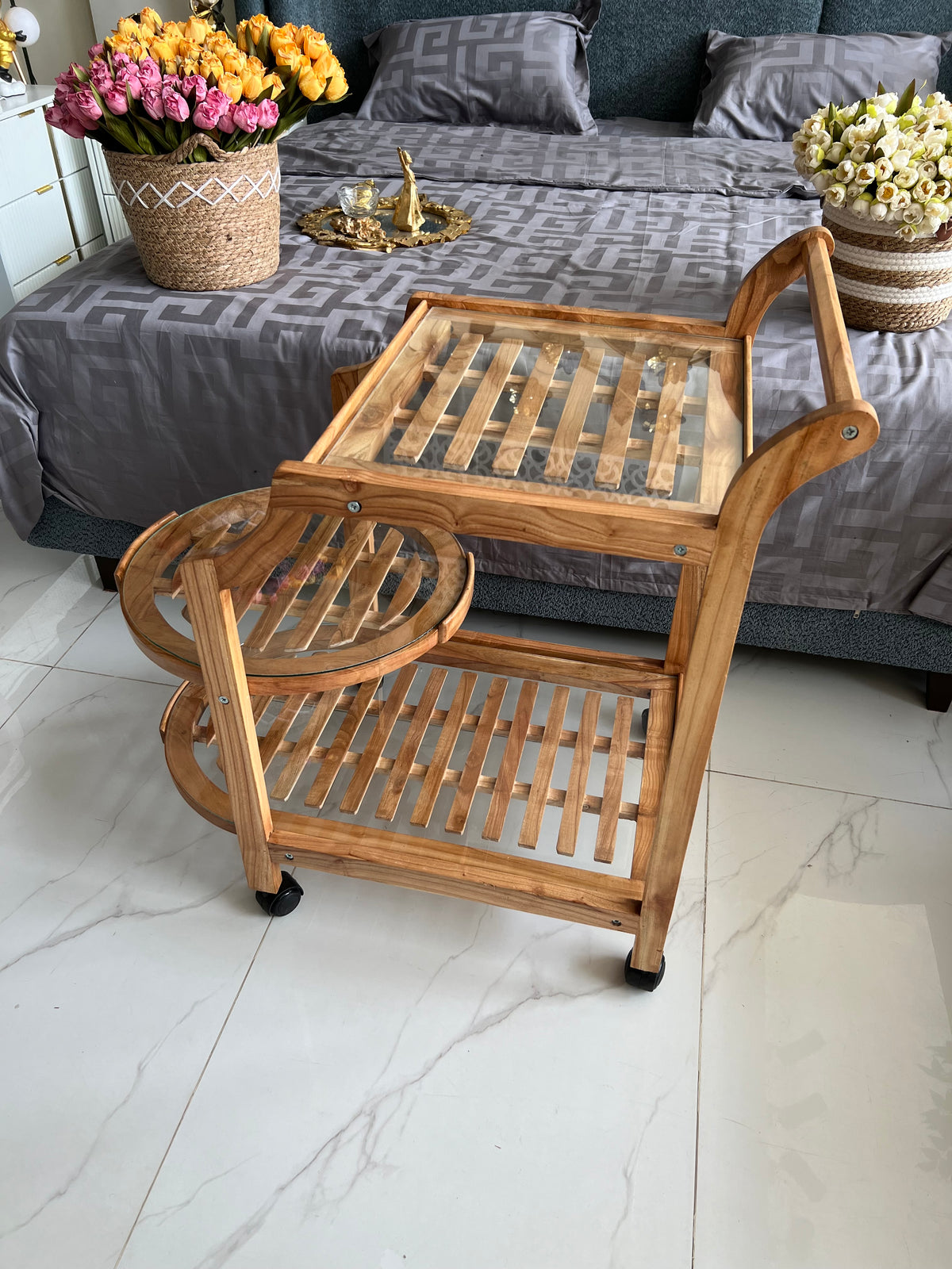 Beach Wood Trolley 04