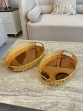 Metallic tray set 015