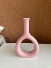Ceramic Vase Pink 128