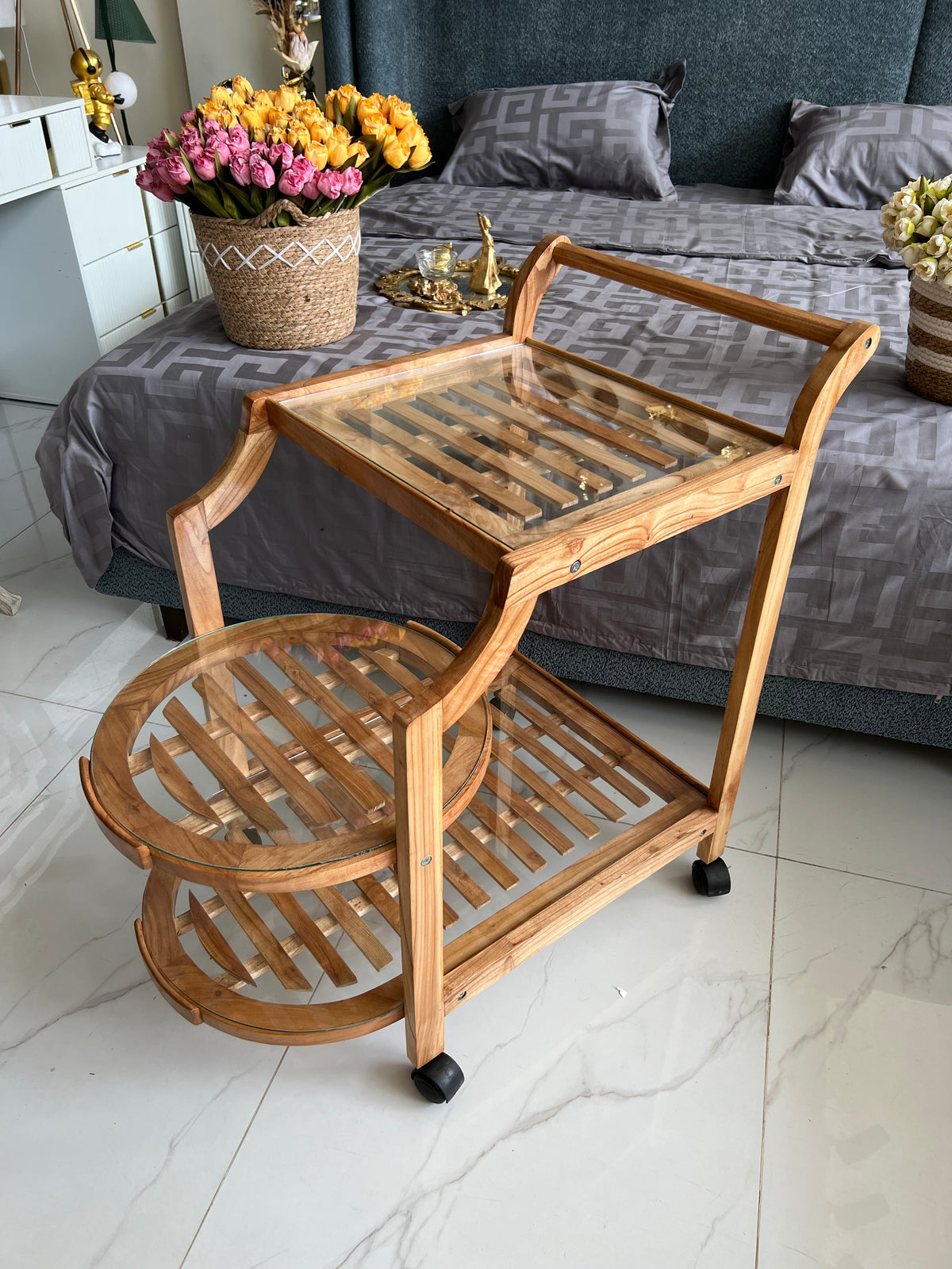 Beach Wood Trolley 04