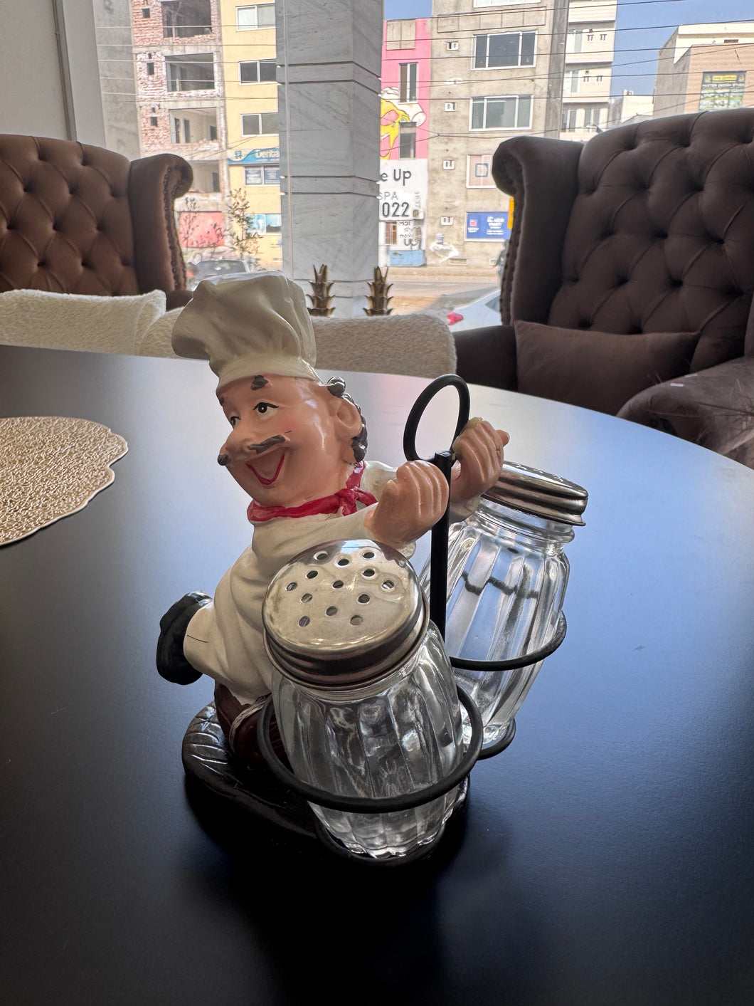 Chef with pepper and salt 10