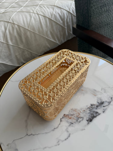 Gold jewel Tissue box SS06