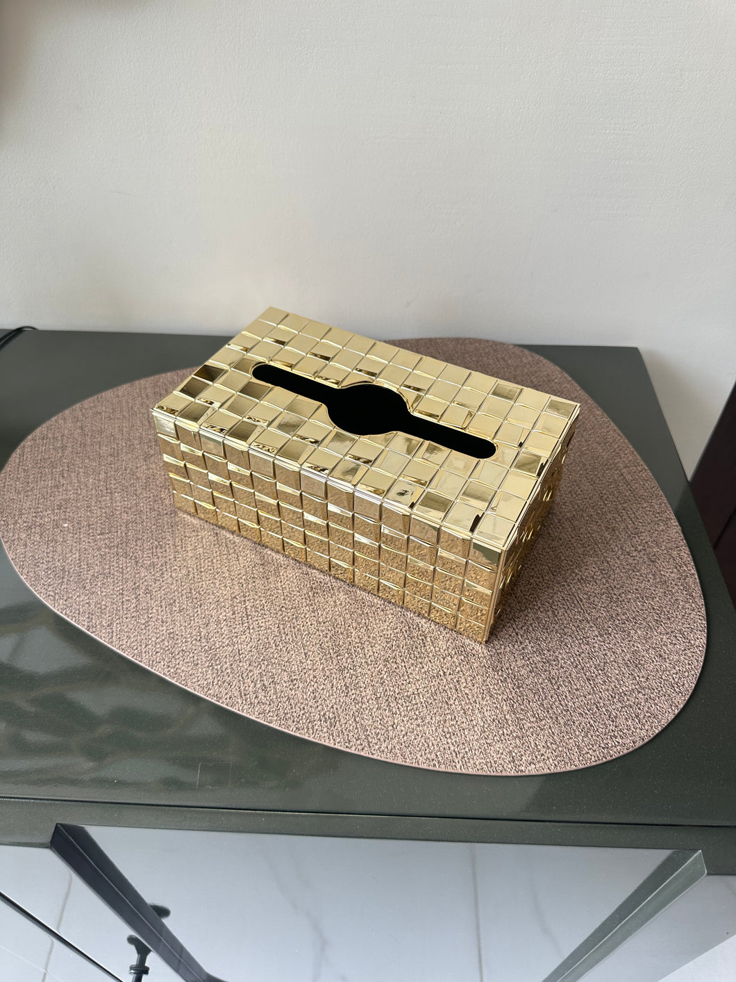 Gold jewel Tissue box SS13