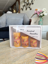Orange Scented Candle Set