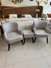 Allure Chair light grey 033 with table