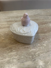 Bird heart jewellary box & candle stand