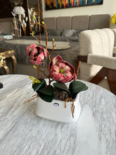 Magnolia Flower Arrangement in Ceramic pot