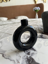 Ceramic Vase Black 136