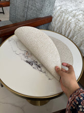 Leatherite Table mat Beige 003
