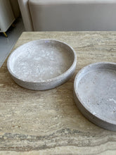 Travertine Round Tray