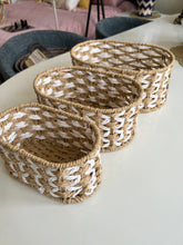 Hand Woven Rattan storage baskets