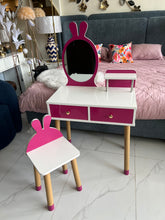 Kids vanity and chair