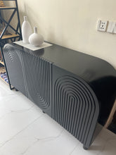 Noir Curve Side Board