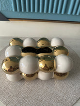 Gold & White jewel Tissue box 04