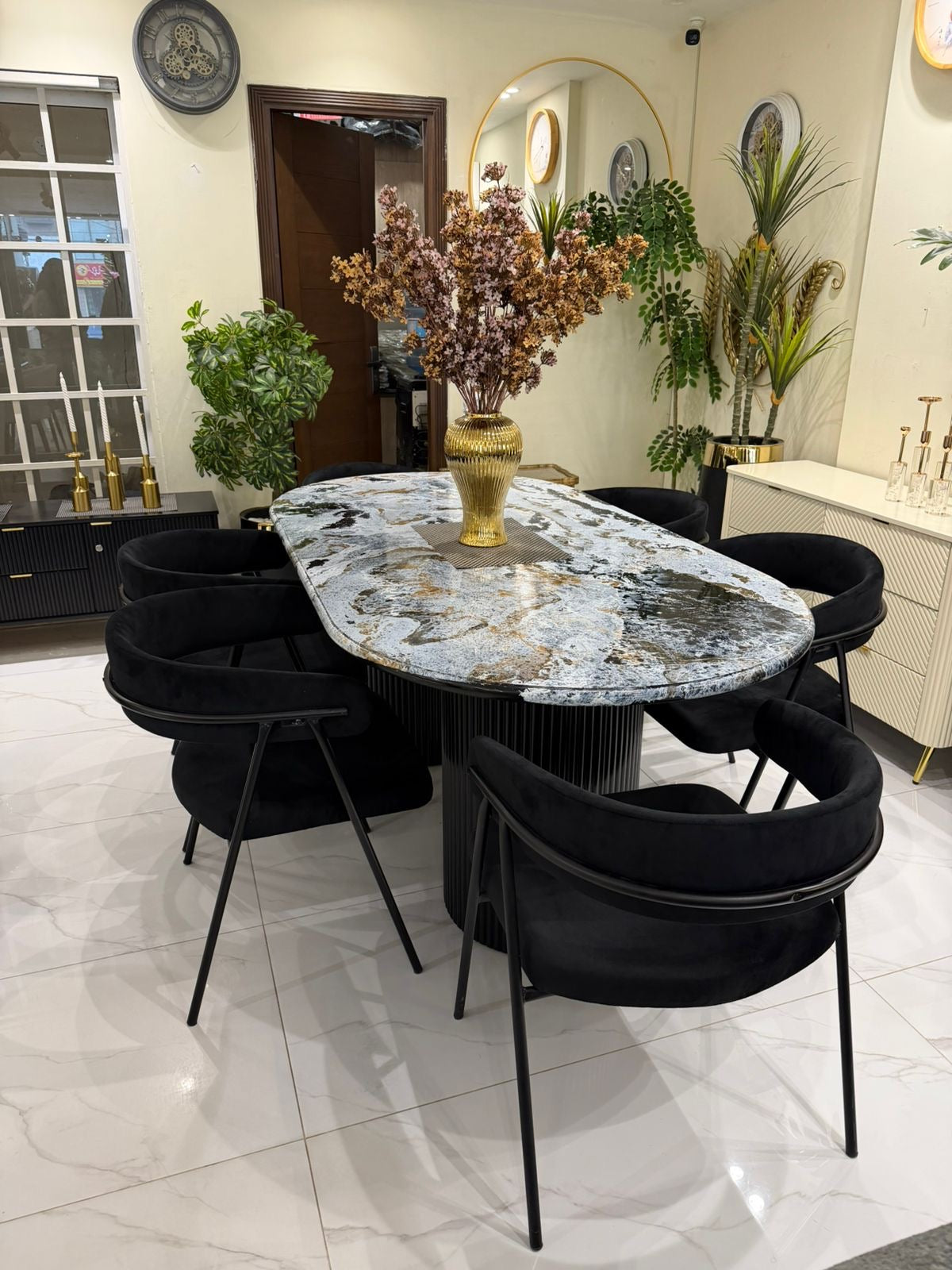Marble Texture Dining table 03