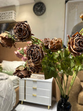 Brown Roses Bouquet Stem