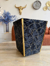 Luxury tissue box and dustbin 002