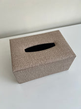 Jute Tissue Box