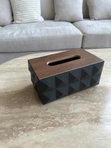 Black Illusion Tissue box SS22