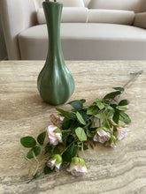 Small Rose flowers stem light pink