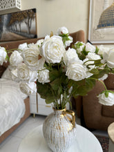 White Roses Bouquet Stem