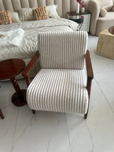 Mid Century Arm Chair Beige 002