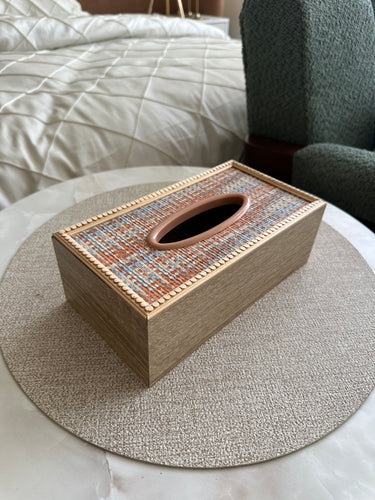 Wooden Tissue box 06