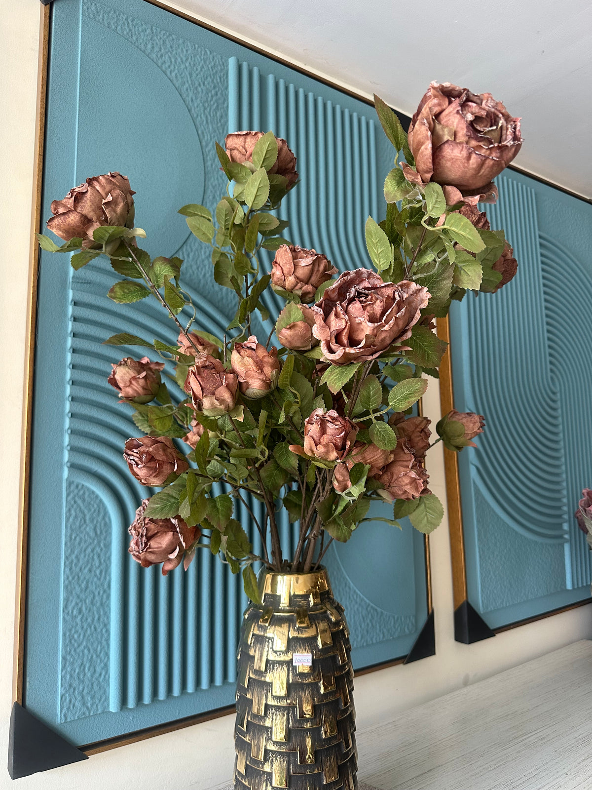 French Rose Brown Bouquet