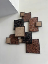 Metallic Abstract Wall Decor