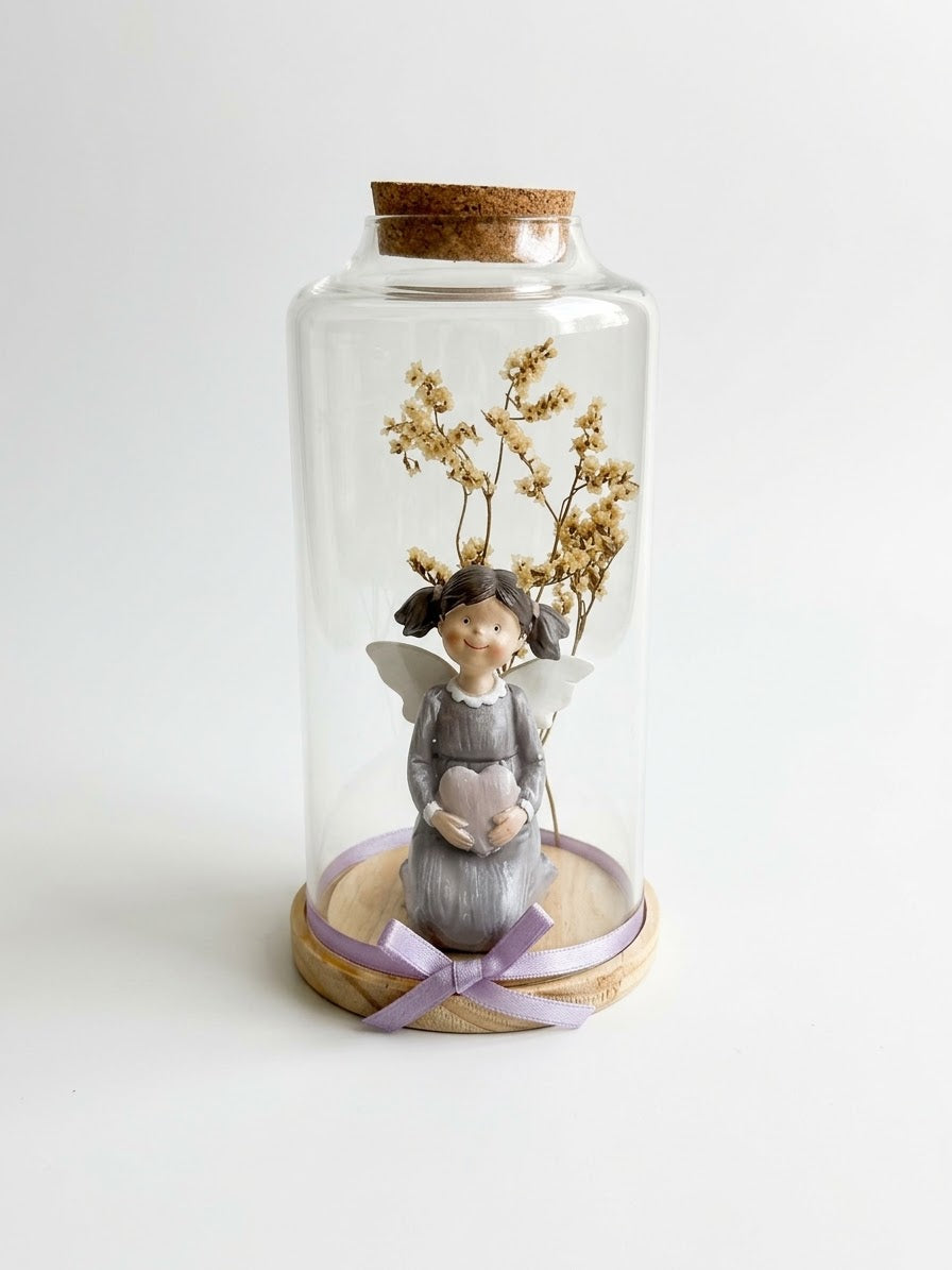 Angel In Glass Jar