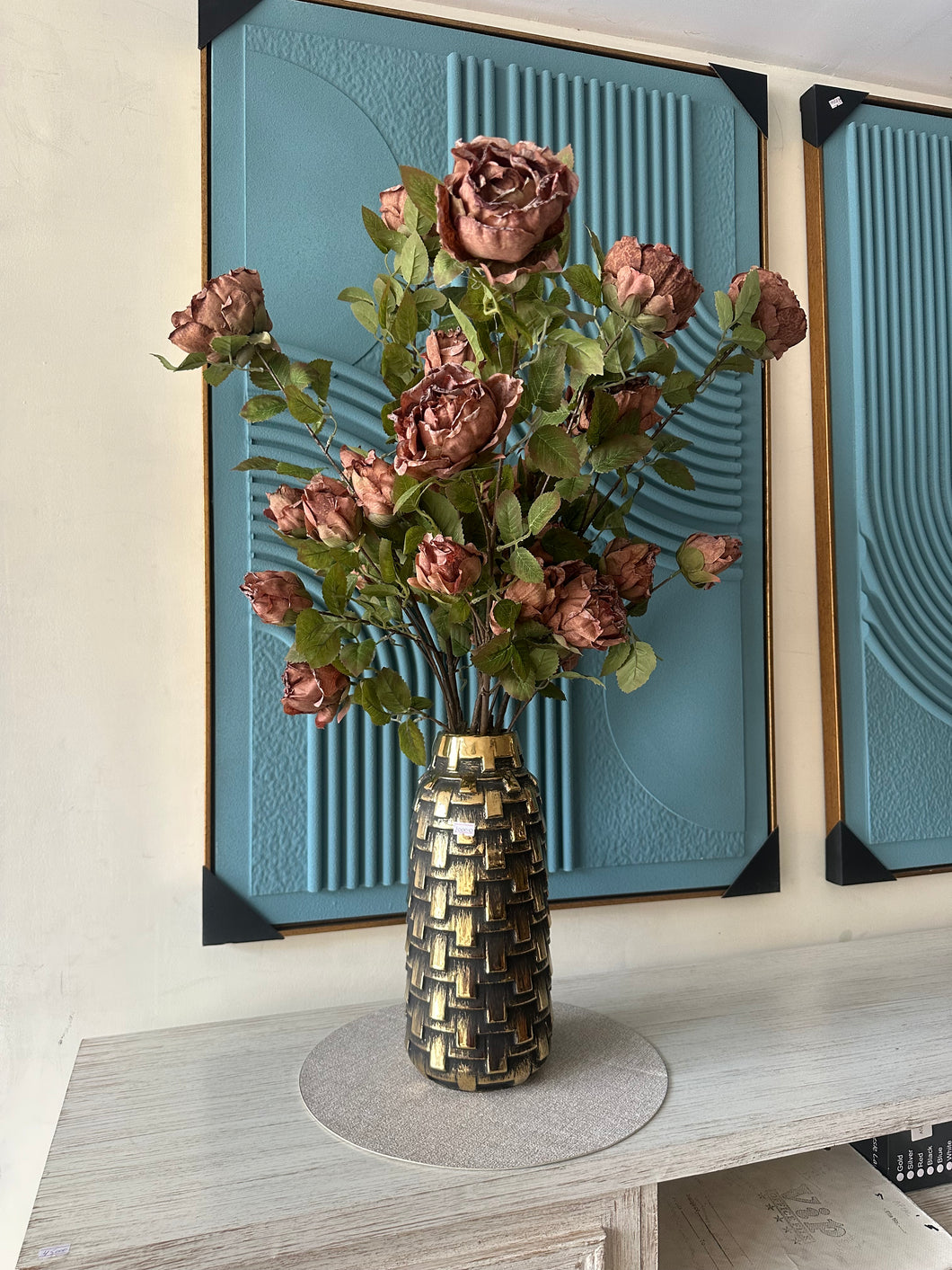 French Rose Brown Bouquet