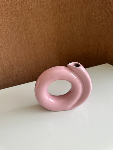 Ceramic Vase Pink 130