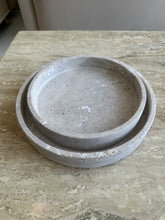 Travertine Round Tray